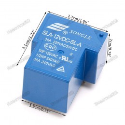 6PIN 12V 30A Power Relay Robotics Bangladesh