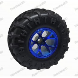 Off-Road Wheels - 130x60mm (Single) Robotics Bangladesh