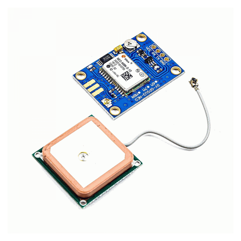NEO-M8N GPS Module with Ceramic Active Antenna Robotics Bangladesh