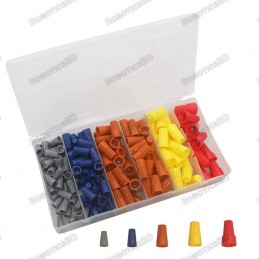 Electrical Wire Nuts / Twist Nuts Caps with Spring Robotics Bangladesh