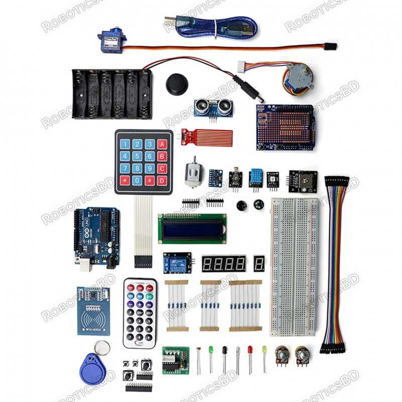 Advanced Kit with Arduino Uno R3 Robotics Bangladesh Advanced Kit with Arduino Uno R3 Robotics Bangladesh