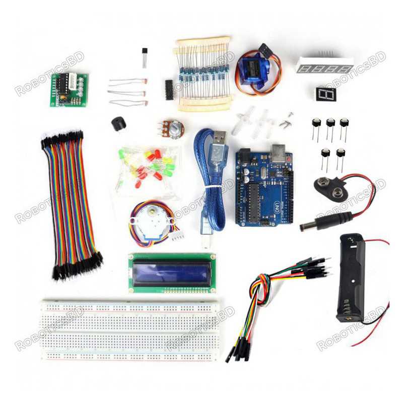 Beginners Kit with Arduino Uno R3 Robotics Bangladesh Beginners Kit with Arduino Uno R3 Robotics Bangladesh