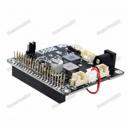 Raspberry Pi 4B/3B+/3B U100 UPS HAT Expansion Board with Cooling Fan Robotics Bangladesh