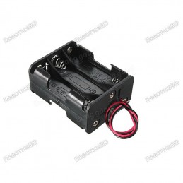 6 x AA Battery Holder Box (Back-to-Back) Robotics Bangladesh