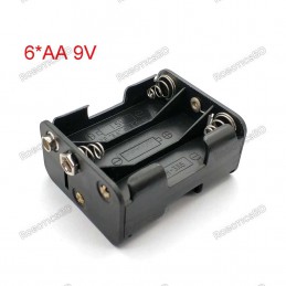 6 x AA Battery Holder Box (Back-to-Back) Robotics Bangladesh