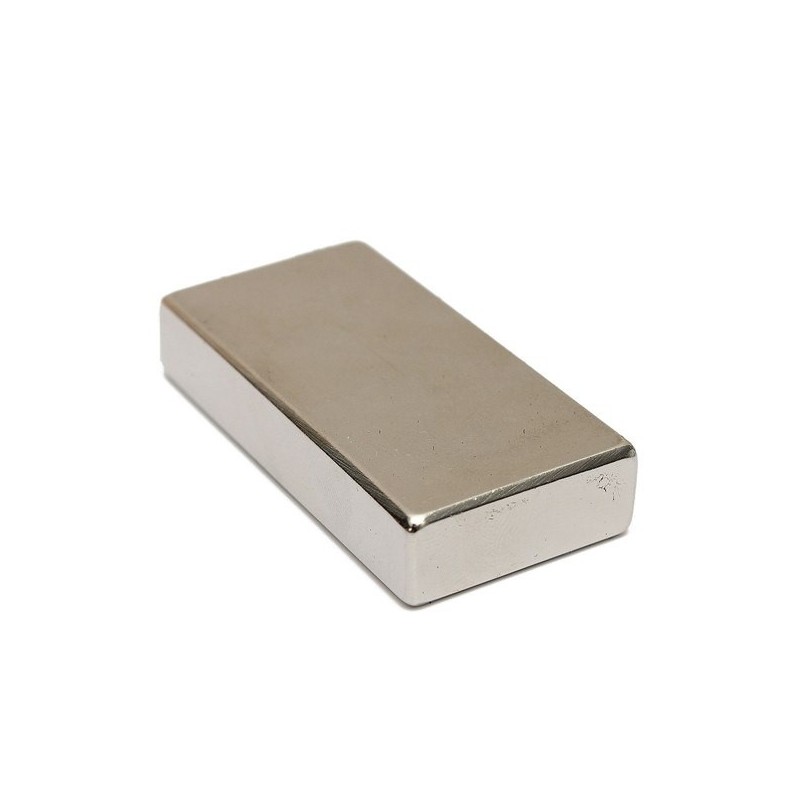 Neodymium Bar Magnet N52 - 48.5 x 24 x 9 mm Robotics Bangladesh