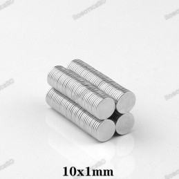 10x1 mm Thin Strong Neodymium Magnet Robotics Bangladesh