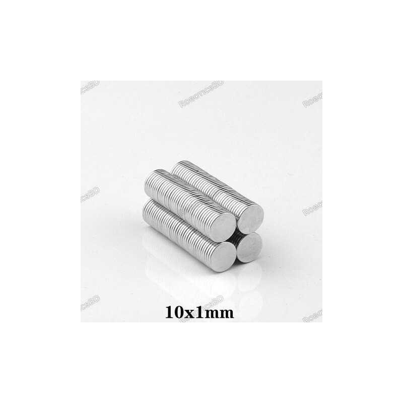 10x1 mm Thin Strong Neodymium Magnet Robotics Bangladesh 10x1 mm Thin Strong Neodymium Magnet Robotics Bangladesh