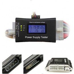 Digital LCD Power Supply Tester for PC ATX/BTX/ITX 4Pin SATA HDD Robotics Bangladesh