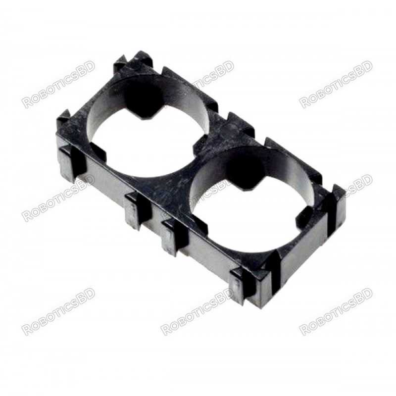 18650 Battery 2x1 Cell Spacer Robotics Bangladesh 18650 Battery 2x1 Cell Spacer Robotics Bangladesh