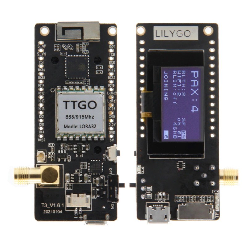 LILYGO TTGO LoRa32 915Mhz ESP32 OLED 0.96 Inch Wireless Module Robotics Bangladesh