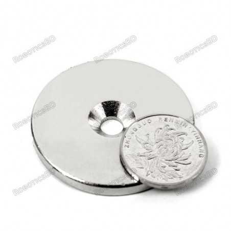 Neodymium Countersunk Ring Magnet 48X4.