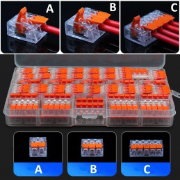 Wago 221 Compatible Electrical Connectors Wire Block Clamp Terminal Robotics Bangladesh