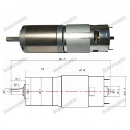 Planetary Gear Motor PG42-775 42 Gear Box Large Robotics Bangladesh