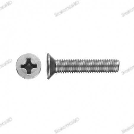 M4x20 Flat head Screw (Pack of 5) Robotics Bangladesh