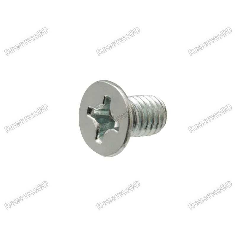 M5x10 Flat head Screw (Pack of 5) Robotics Bangladesh M5x10 Flat head Screw (Pack of 5) Robotics Bangladesh