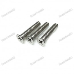 M3x20 Flat head Screw (Pack of 5) Robotics Bangladesh