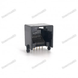 RJ45 Connector Modular Jack for PCB and Faceplate Robotics Bangladesh
