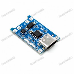 TP4056 1A Li-ion lithium Battery Charging Module With Current Protection - Type C Robotics Bangladesh