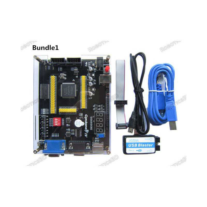 Altera Cyclone IV EP4CE6 FPGA Development Board NIOSII EP4CE PCB and USB Blaster Jtag AS Programmer Robotics Bangladesh Altera Cyclone IV EP4CE6 FPGA Development Board NIOSII EP4CE PCB and USB Blaster Jtag AS Programmer Robotics Bangladesh