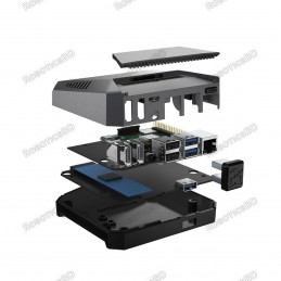 Argon ONE M.2 Case for Raspberry Pi 4 Robotics Bangladesh