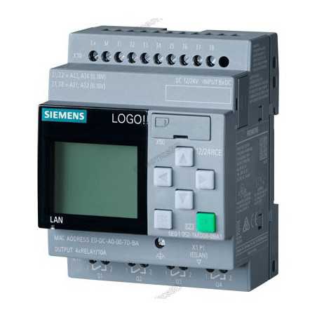 Siemens Logo 6ED1052-1MD08-0BA1 (Model Year: 2021) Robotics Bangladesh