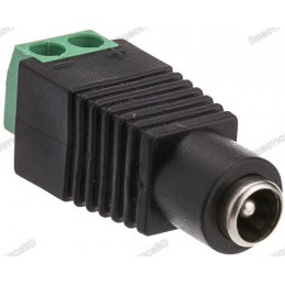 Barrel Connector (Male-Female Pair) Robotics Bangladesh