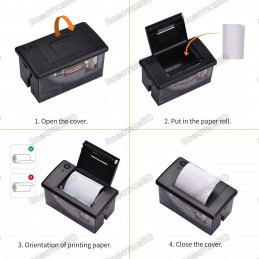 EM5820 Embedded Thermal Receipt Printer 58MM Low Noise w/ USB/RS232/TTL Serial Port Support ESC/POS Robotics Bangladesh