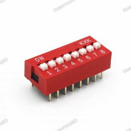 DIP Switch - 8 Position Robotics Bangladesh