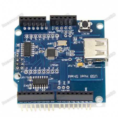 USB Host Shield For Arduino UNO, MEGA, Compatible with Google Android ADK Robotics Bangladesh