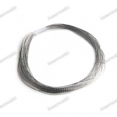 Stainless Steel 1m Conductive Thread Wire for Wearable Lilypad Robotics Bangladesh