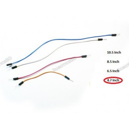 4.7 inch Jumper Wire (Pack of 5) Robotics Bangladesh