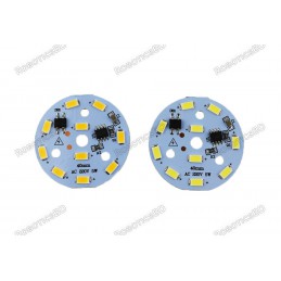 AC230V LED lamp plate 5W 29MM Robotics Bangladesh