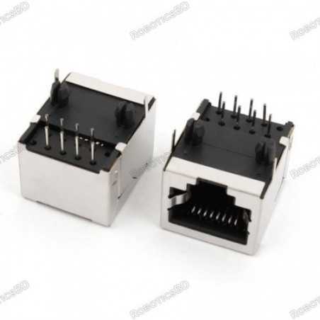 RJ45 8P8C Female PCB Jack Ethernet Network Connector Robotics Bangladesh