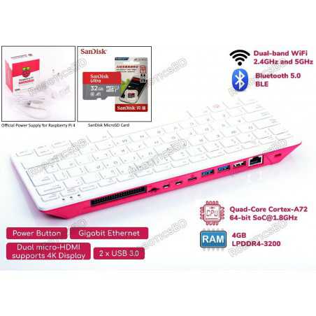 Raspberry Pi 400 4GB RAM Complete Set Robotics Bangladesh