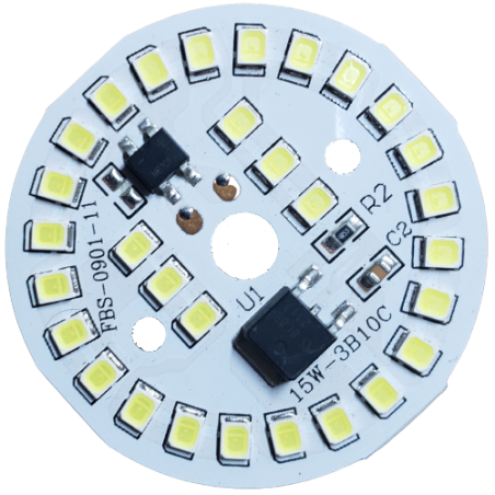 AC230V LED lamp plate 15W 44MM Robotics Bangladesh