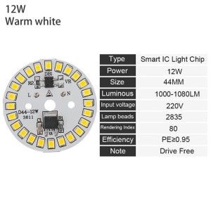 AC230V LED lamp plate 15W 44MM Robotics Bangladesh