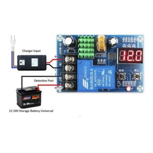 HW-633 Lithium Battery Protection Module Board for 12-24V Storage Battery Robotics Bangladesh