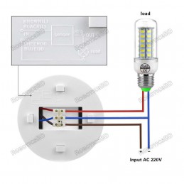 PIR Sensor 360 Degree Ceiling Mounted Robotics Bangladesh