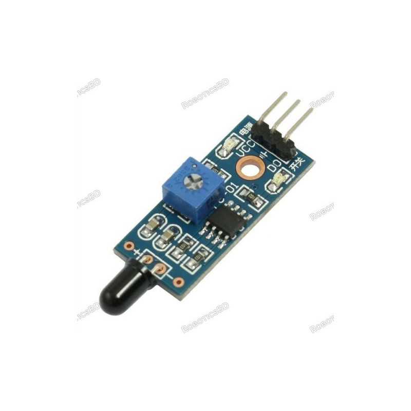 Flame Sensor fire detection module for Arduino Flame Sensor fire detection module for Arduino
