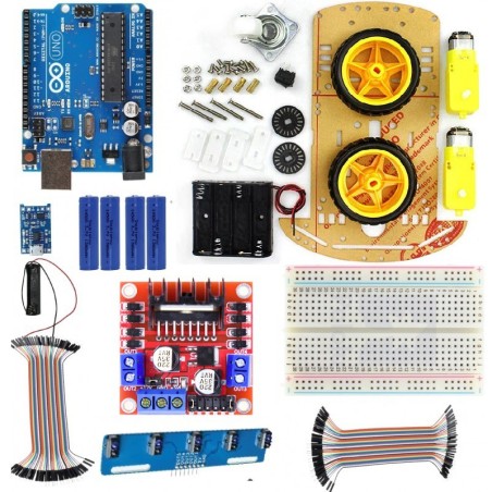 Line Following Robot Kit 2021 Robotics Bangladesh