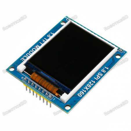 1.8" inch TFT LCD Display module ST7735S 128x160 Robotics Bangladesh