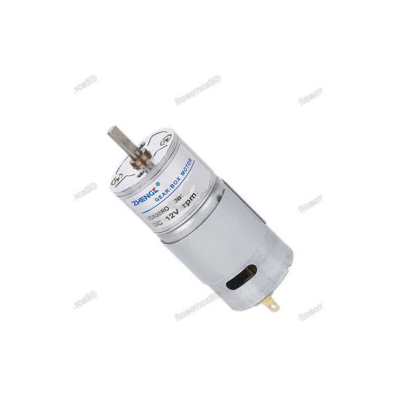 12V 500RPM 25GA Gear Motor Robotics Bangladesh 12V 500RPM 25GA Gear Motor Robotics Bangladesh