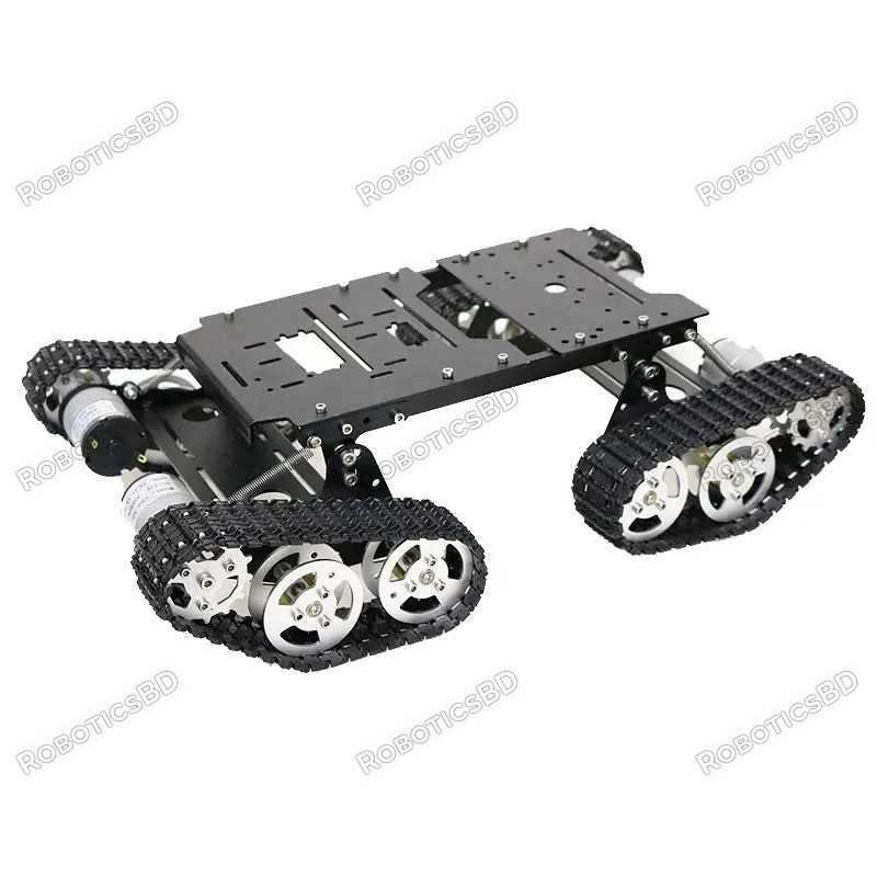 TS-400 4WD Metal Crawler Tank Chassis Robotics Bangladesh TS-400 4WD Metal Crawler Tank Chassis Robotics Bangladesh