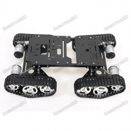 TS-400 4WD Metal Crawler Tank Chassis Robotics Bangladesh