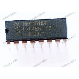 HEF4511B BCD to 7-segment (IC 4511) Robotics Bangladesh