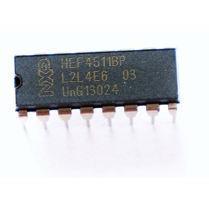 HEF4511B BCD to 7-segment (IC 4511) Robotics Bangladesh