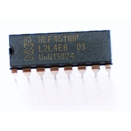 HEF4511B BCD to 7-segment (IC 4511) Robotics Bangladesh