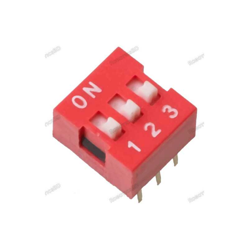DIP Switch - 3 Position Robotics Bangladesh DIP Switch - 3 Position Robotics Bangladesh
