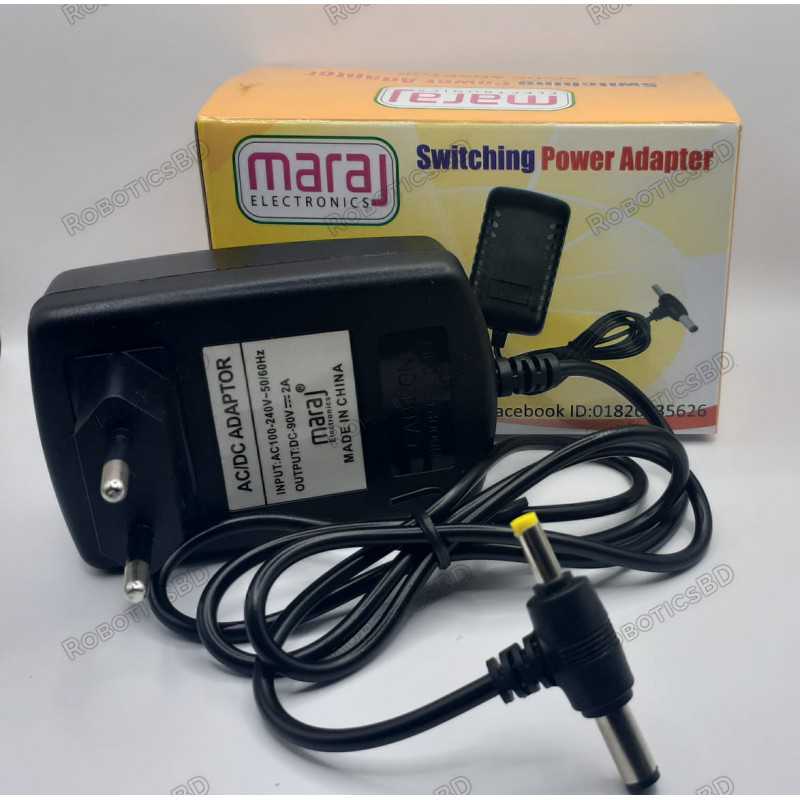 AC/DC Power Adapter 9V 300mA Robotics Bangladesh AC/DC Power Adapter 9V 300mA Robotics Bangladesh